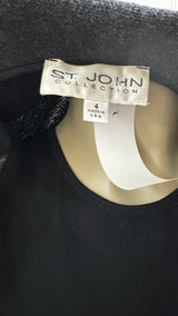 Size 4 Gray St. John TOPS