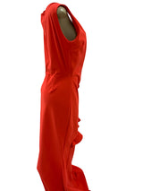 Chiara Boni Size 16 Red Dress