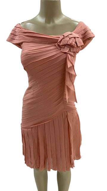 Tadashi Shoji Size 0 Pink Dress