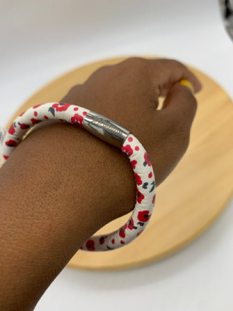 BRIGHTON white and red bracelet