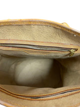 LOUIS VUITTON tan and brown handbags