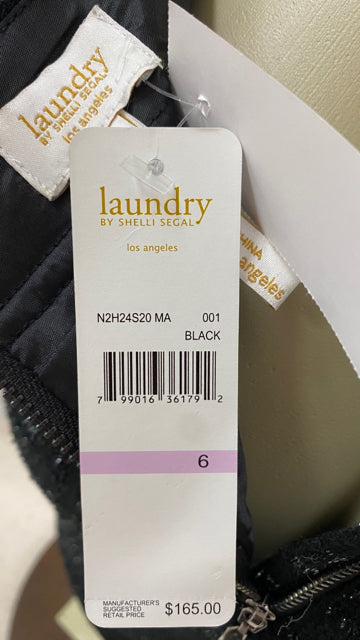 laundry Size 6 Black Skirt