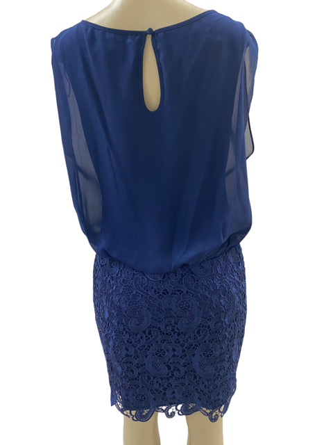 Size 10 AIDAN MATTOX Blue Dress