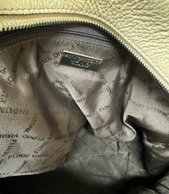PLINIO VISONA Beige handbags